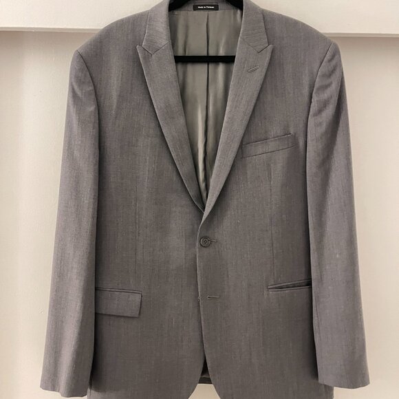 Egara Gray Slim Fit Suit - Picture 3 of 5